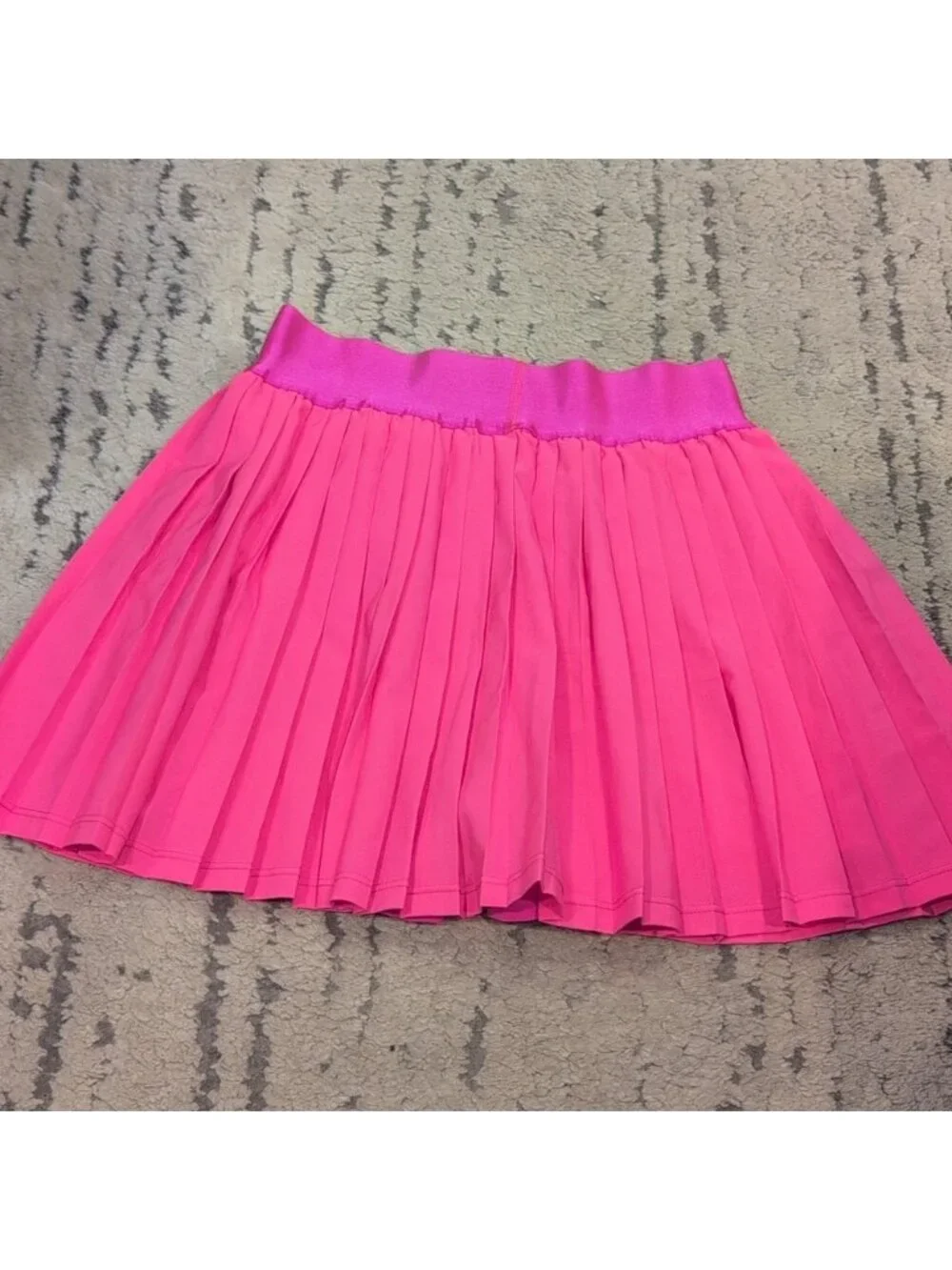 ALO Pink Varsity Tennis Skort